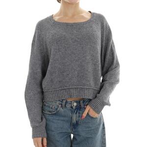 MAGLIA SCATOLINA GRIGIO